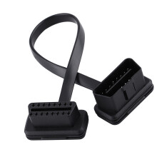 16 Pin OBD2 Male Female Cable 30cm