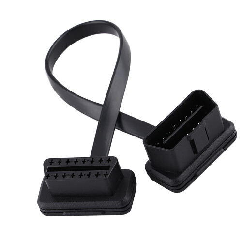 16 Pin OBD2 Male Female Cable 30cm