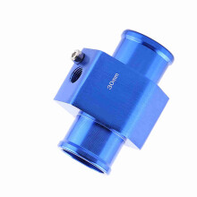Raccord température eau de pipe métal universel 30mm - Adaptateur Bleu