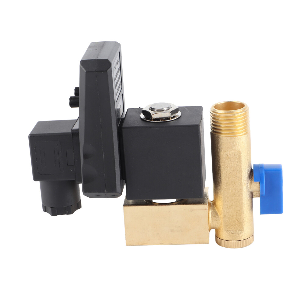 Electronic Timed Drain Valve G1/2 Dn15 For Air Compressor Condensate Ac230v 5051393020774