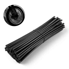 36pcs Motorcycle Spoke Protectors Off Road Rims Wraps Kit 17cm Black & Colors