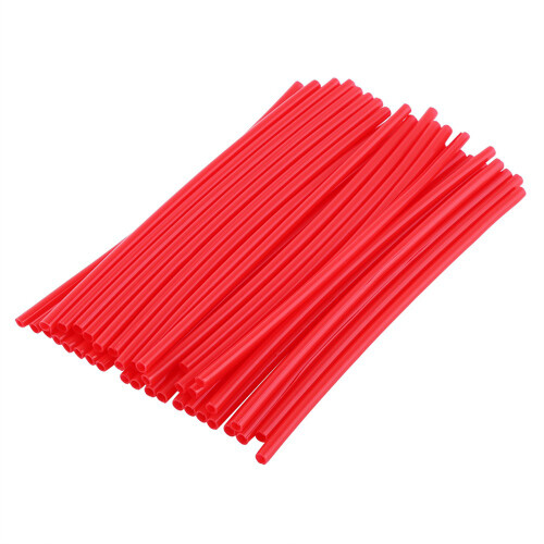 36pcs Motorcycle Spoke Protector Wraps Kit, White, Red, Blue, Off Road 2