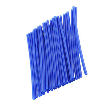 36 pcs Blue Motorcycle Spoke Protectors 17cm Off-Road Rim Wraps
