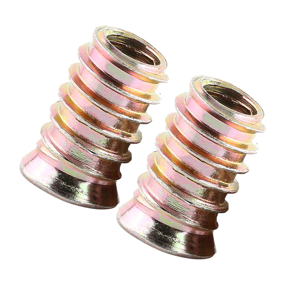 M10 Carbon Steel Hex Socket Nut Insert 25mm