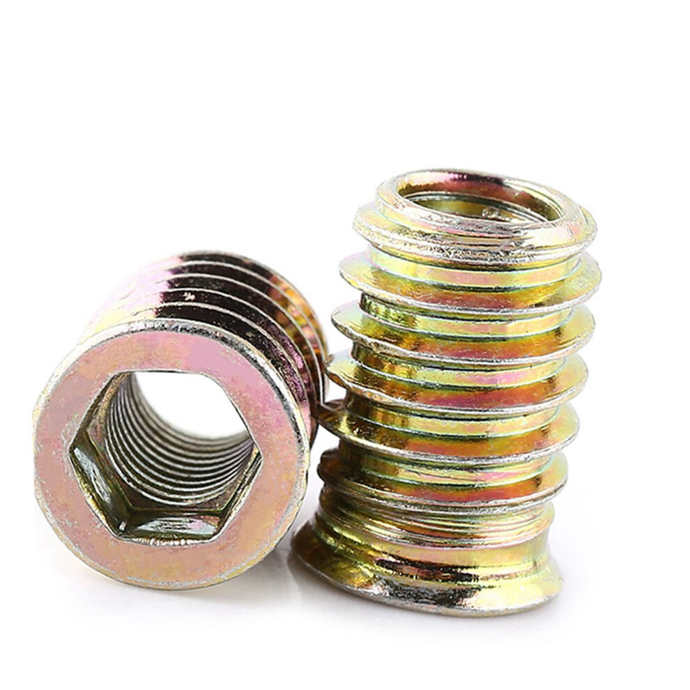 M8*20Mm Steel Hex Nut Insert - Secure Furniture Fastening Solution 4901393114670