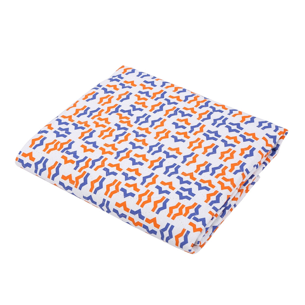 Orange/Blue Washable Reusable Adult Urine Pad 80X90cm,