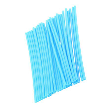 36pcs Bright Sky Blue Wheel Spoke Protectors for Off-Road Motorcycle