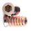 Durable Carbon Steel M6*20mm Hex Drive Insert Nut for Wood Threaded Fixing 14