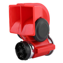 12V Dual Tone Electric Air Horn 130dB Car Motorcycle Snail Design
