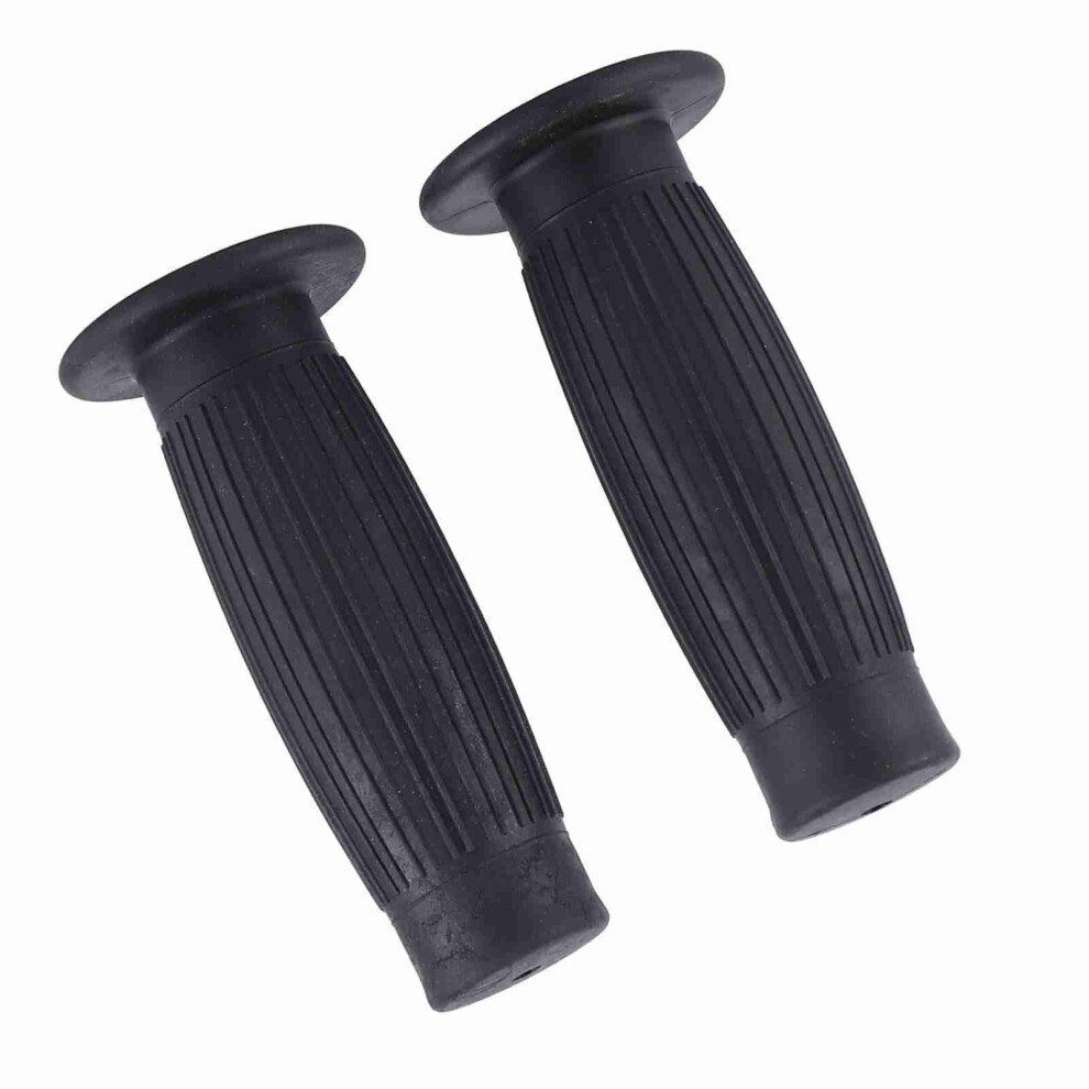 Comfortable Motorcycle Hand Grips 7/8In 1In Universal Vintage Handlebars Black 6921393116670