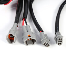 2pcs White 9-LED Long Strip Daytime Running Lights 12V Waterproof Car Fog Lamps