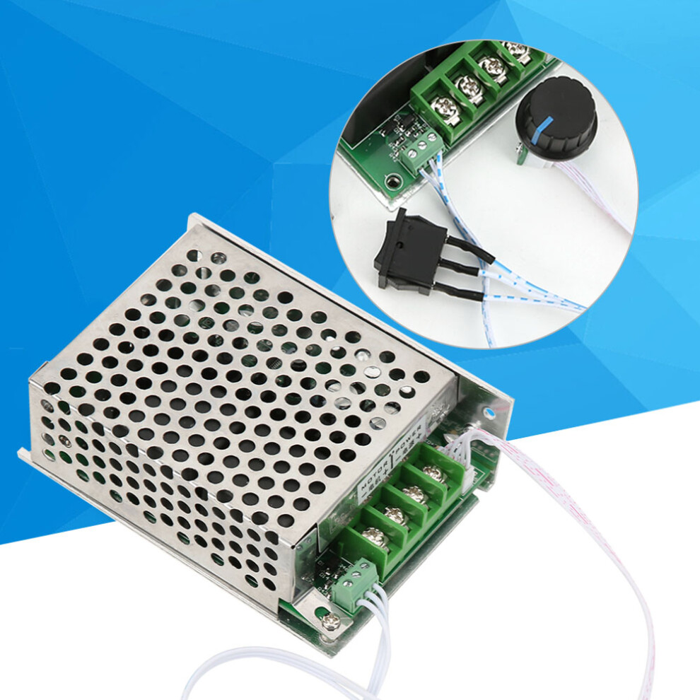 Reversible Dc Motor Speed Controller 10V-50V 40A For Mechanical Projects 5021393025444