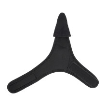Black Elastic Band Finger Glove for Fishing Unisex Single Index Outdoor Use