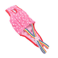 Dog Female Period Underwear Cotton Reusable Pants XL Washable Rose Red