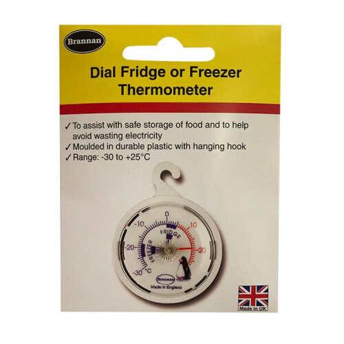 Brannan Dial Fridge Freezer Thermometer