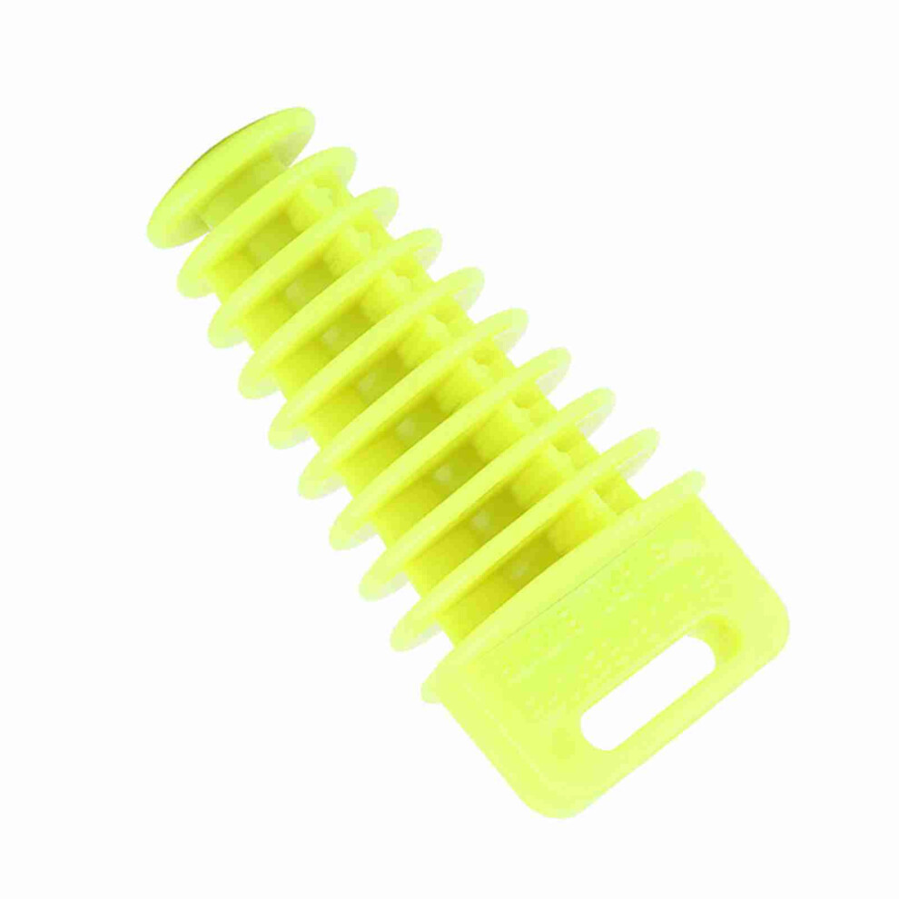 Motorcycle 2/4 Stroke Muffler Pipe Exhaust Silencer Bung Wash Plug Lime 27-48Mm Yellow 7891393026462