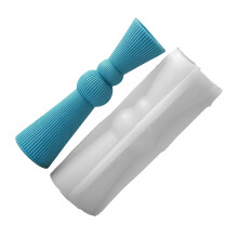 Silikonform, gestreifte römische Säule für selbstgemachte-2