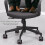 Office Chair Casters Cups Soft Felted Bottom-Gray bottom 4