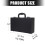 Comfortable Handle Clarinet Bag for Long Duration Carrying 3