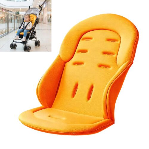 Ergonomic Baby Strollers Seat Pad Cotton Component Not-Green 2