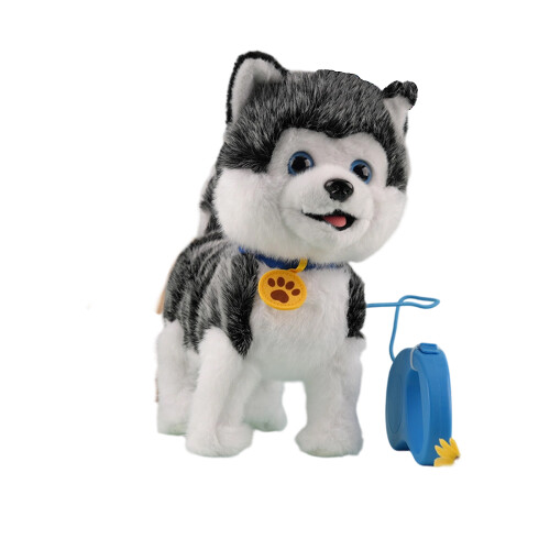 Interactive Electric Licking Dog Plush Toy with Touch Sensor-10