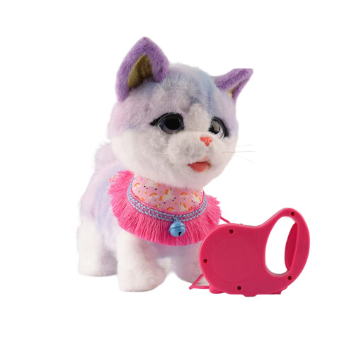 Realistic Walking And Licking Plush Pet Toy With Remote-11