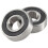 2Pcs 6202RS 15mm Εσωτερικό 35mm Εξωτερικό ρουλεμάν βαθιάς αυλάκωσης μονής σειράς 2