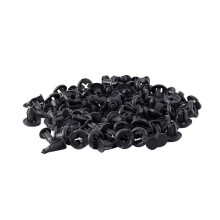 Car 10mm Hole Dia Plastic Rivets Fastener Fender Push Pin Clips 50PCS