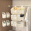 Modern Hanging Organizer for Multi Purpose Wall-cream white S 3
