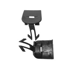 1Pair linke + rechte hintere Stoßstange, Abschlepphakenabdeckung 95550544910/95550545010 Für Porsche Cayenne 2007 2008 2009 2010