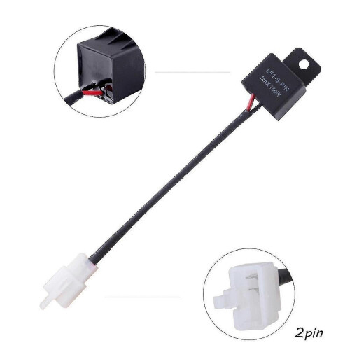 12v Led Relay Indicator Relay Motorcycle Load Indicator Lf1-s-pin Max 150w 2 Pin 1