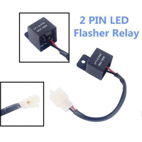 12v Led Relay Indicator Relay Motorcycle Load Indicator Lf1-s-pin Max 150w 2 Pin 2