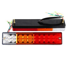 2pcs LED Tail Reverse Lights 24V for Utes Trucks Trailers Caravans