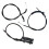 3PCS Motorhauben-Freigabe-Kabelkit für E65 E66 7Er 51237197474 1