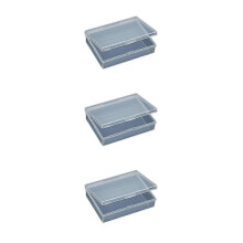 Boîte de cartes transparentes 1/3 facile à ranger et à accessoiriser