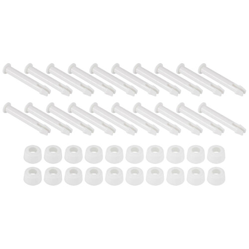 20Pcs ABS Pool Joint Pins, 6cm/2,36in Σετ Σφραγίδες Καπακιού για Ανταλλακτικά Πισίνας Intex 28270-28273 1