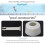 20Pcs ABS Pool Joint Pins, 6cm/2,36in Σετ Σφραγίδες Καπακιού για Ανταλλακτικά Πισίνας Intex 28270-28273 4