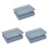 Caja de tarjetas transparentes de 1/3 fácil de guardar y complementar 4