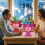 4Pcs Shimmering Party Honeycomb Tabletop Decoration-4pcs 7