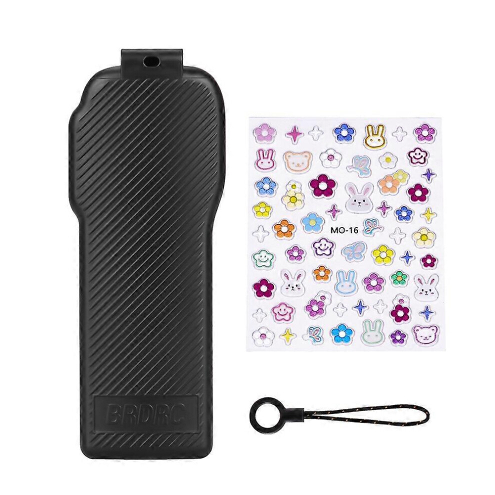 Brdrc Lens Protector Cap Hard Protective Case Anti-Collision Case For Osmo Pocket 3 Camera Accessories Black 6935161844016