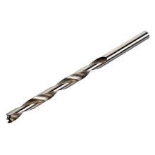 Bohrer 5 mm Durchmesser Gerader Rundschaftsbohrer metrischer Bradpunkt-Spiraldrehungsbohrer für die Tischler-Holzbearbeitung