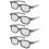 4Pcs Polarized Passive 3D Glasses for Cinema IMIX Screen 1