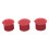 3x Laptop TrackPoint Red Cap til / 1