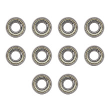 Durable 698ZZ Steel Ball Bearings 8x19x6mm Heat Resistant Miniature 10 Pack
