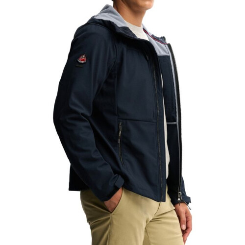 Superdry Jaqueta com Capuz Superdry Softshell Trekker - Marinho 1