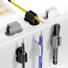 6 PCs: Aufgerüsteter Stifthalter, Klebestifthalter für Schreibtisch und Wand, Lehrermaterialien für Klassenzimmer und Kinder, Schreibtisch-O