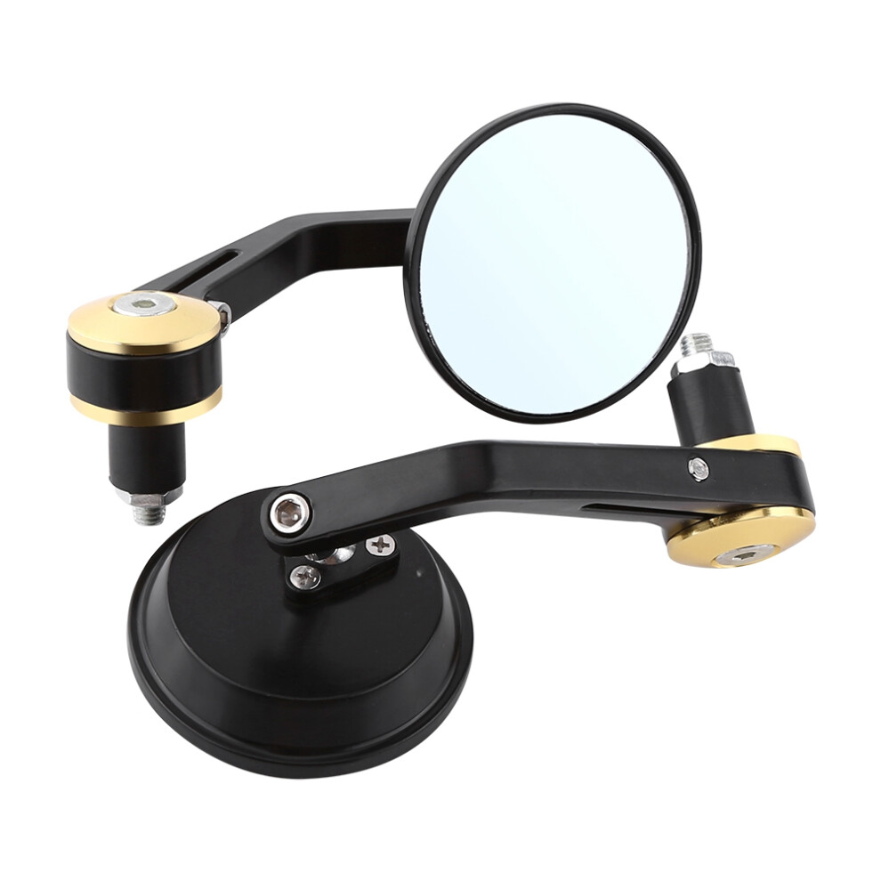 7/8" Motorcycle Round Rear View Mirrors 7293282111011
