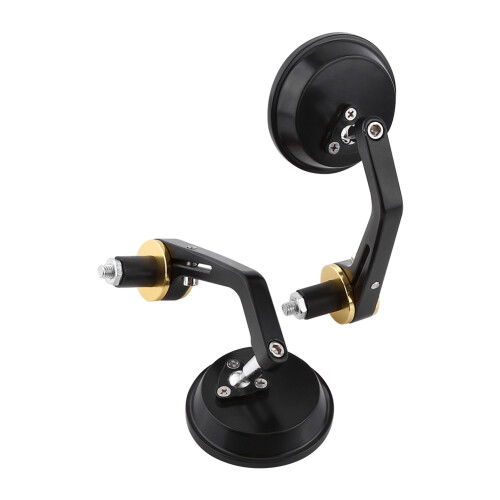 7/8 Inch Round Bar End Rear Mirrors 1