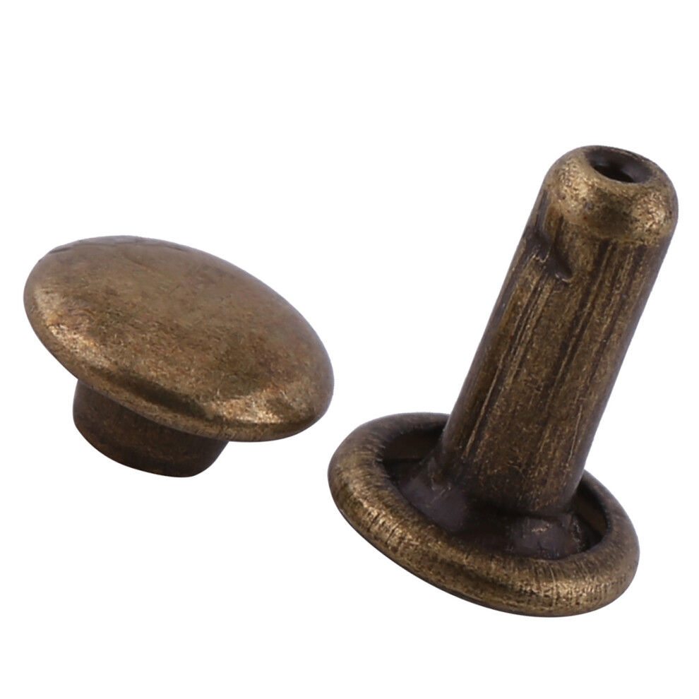 Double Cap Tubular Rivets 100Pk 7444352934676