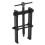 Two Jaw Gear Puller Remover Tool 8in Carbon Steel Adjustable Black 12
